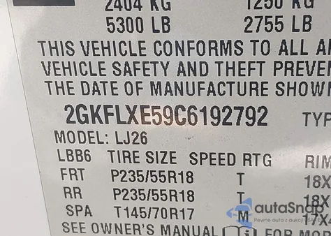 2012 GMC Terrain Slt-2 from USA, damaged, VIN 2GKFLXE59C6192792